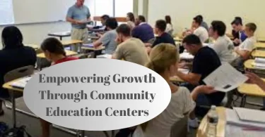 community education centers