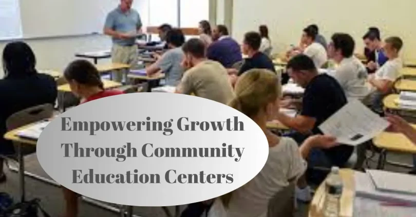 community education centers