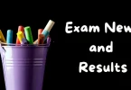 exams news and results