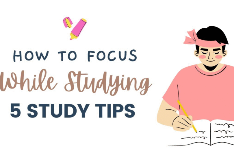 how to focus while studying