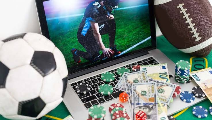 Secure online betting platform with sports betting, online casino games, SSL encryption, protected payment methods, mobile gaming, and responsible gambling features.