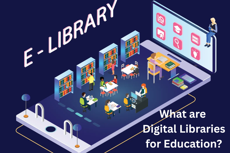 what are digital libraries for education